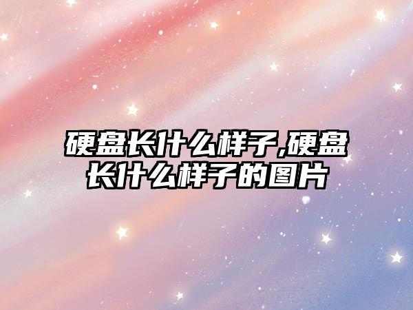 硬盤長(zhǎng)什么樣子,硬盤長(zhǎng)什么樣子的圖片